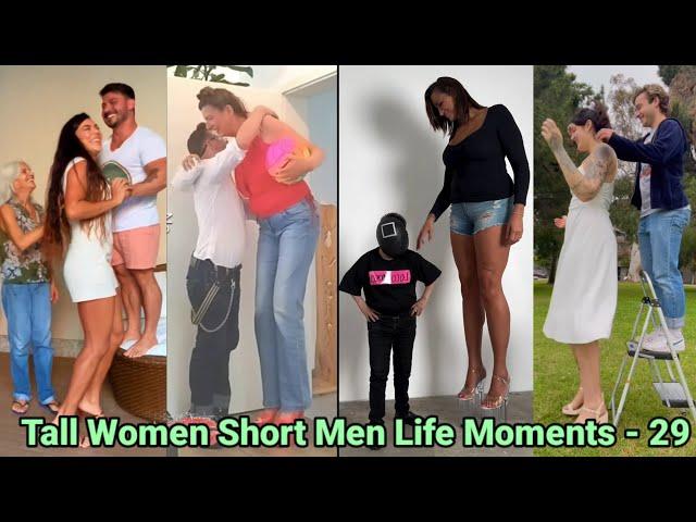 Tall Women Short Men Life Moments -29 | tall girl short guy | tall girlfriend short boyfriend