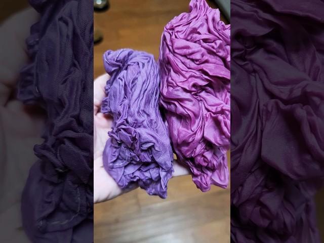 Natural Dye From Mulberries on Silk and Cotton #dye #naturalbeauty #mulberry #craft #crafts