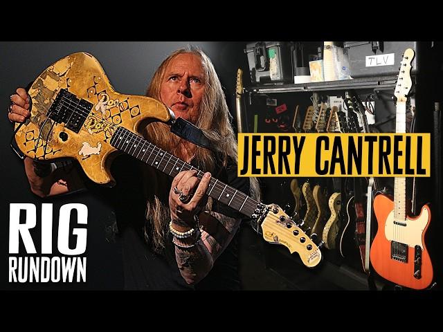 Jerry Cantrell Rig Rundown Guitar Gear Tour