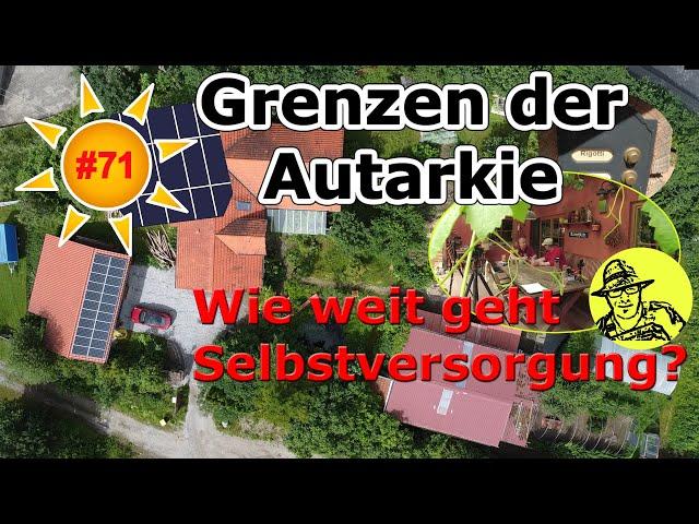 Deine Photovoltaik #71: Auf dem Weg zum größtmöglichen Autarkiegrad @selbstversorgerrigotti