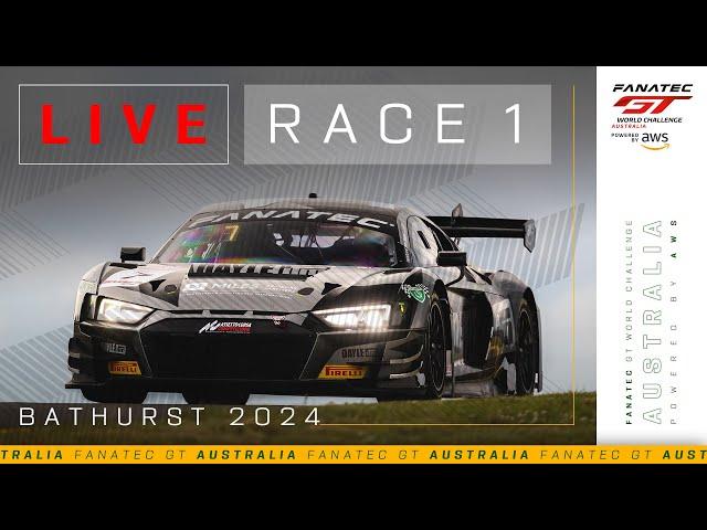 LIVE | Race 1 | Bathurst International | Fanatec GT Australia 2024