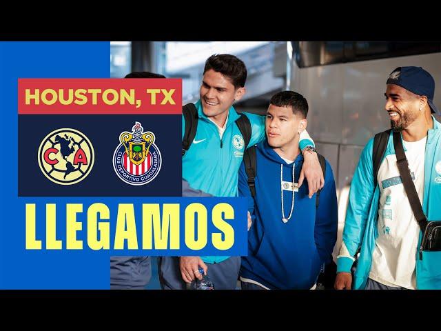 Ya estamos en Houston, TX.  | #ElClásicoDeMéxico