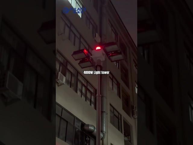 Telescopic light tower for fire truck#telescopicmast#lighttower #lightmast#pneumaticmast#firetruck