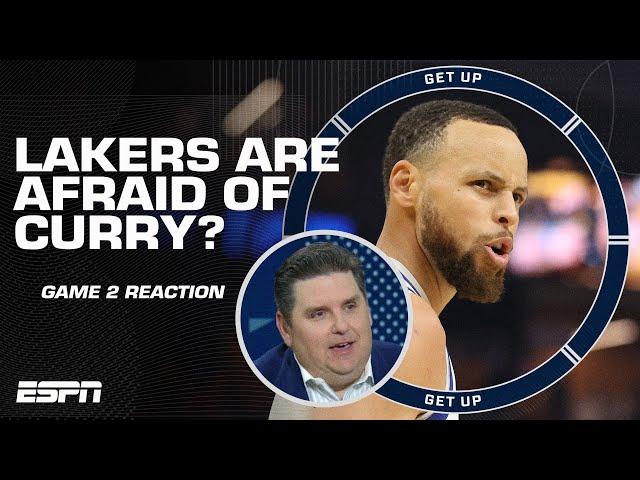 The Lakers are afraid of Steph Curry... as they should be! - Brian Windhorst | Get Up