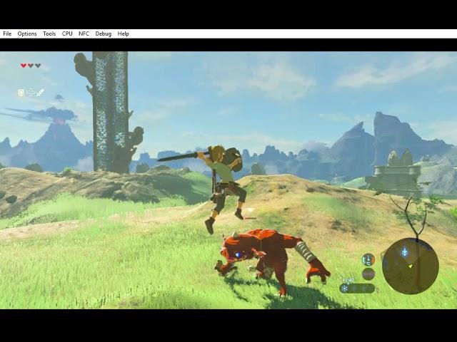 Cemu 1 11 0c    FPS  9 34 AMD GPU ShaderCache  2912eb2f TitleId  00050000 101c9400 Breath of the Wil