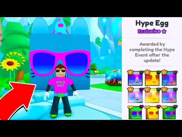 ВЫБИЛ TITANIC PARTY CAT ИЗ HYPE EGG В PET SIMULATOR 99 В РОБЛОКС??? ROBLOX