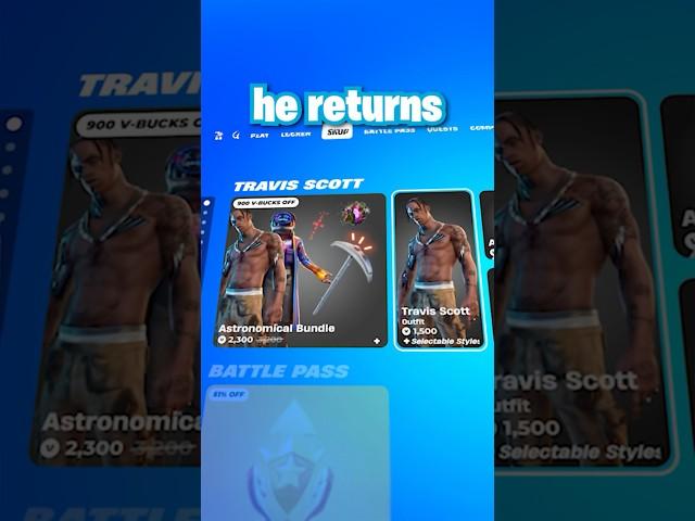Travis Scott Will Finally Return!