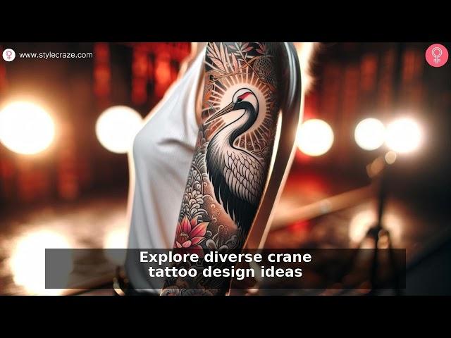 Top 10 Crane Tattoo Ideas & Meanings [2024 Inspiration]