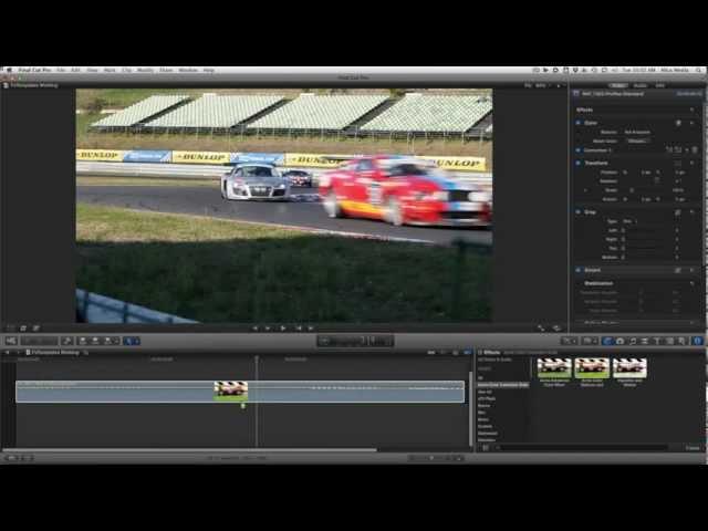 Creating Final Cut Pro X Effects with FxFactory