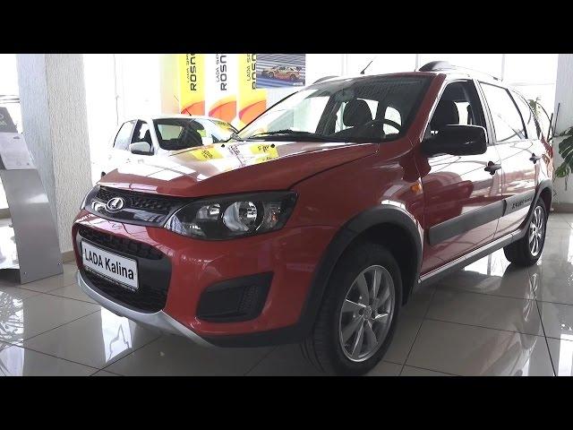 2017 Lada Kalina Cross Engine and In Depth Tour