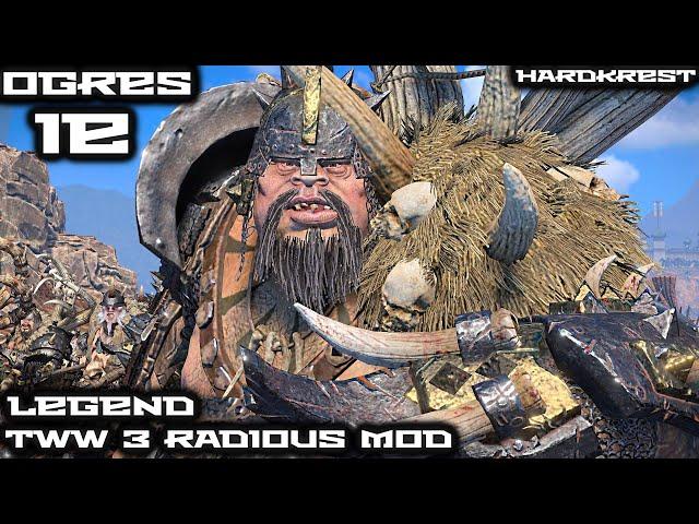 Total War Warhammer 3  v2.4  Radious Mod - IE - Огры - Legendary =7= Гномодав