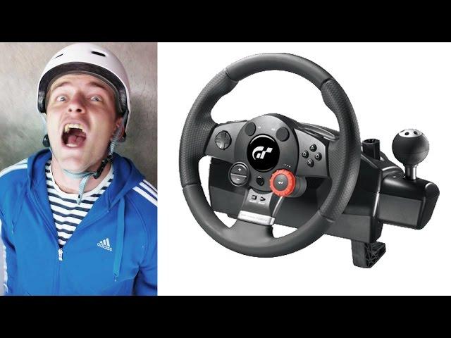 МОЙ ПЕРВЫЙ РУЛЬ: Logitech Driving FORCE GT — руль для автосимулятора The Crew