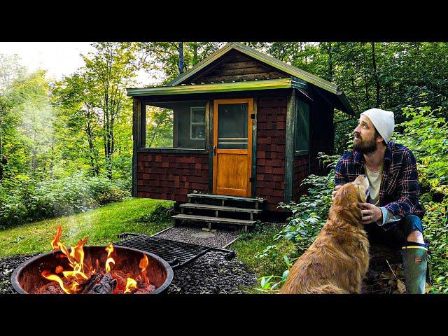 Found a Rare Backcountry Cabin on Lake Superior! Wilderness Camping