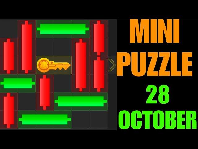 28 October Hamster Kombat Daily Mini-Game Puzzle Solved #hamstercombat #minigame#minipuzzle