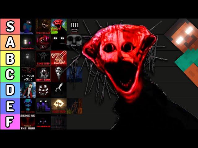 I Ranked EVERY Minecraft Horror Mod...