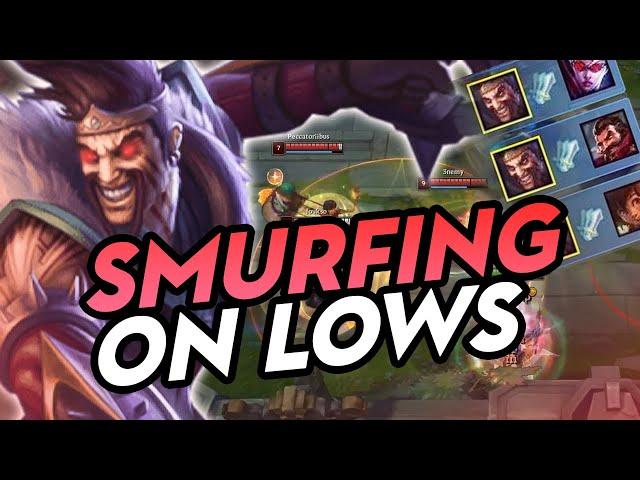 BEST DRAVEN SMURFING ON LOWS