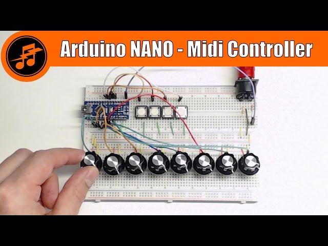 LIVE from the Lab: Arduino NANO Midi Controller