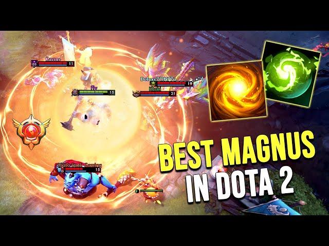 BEST MAGNUS in DOTA 2 - WHO IS HE?! - GRANDMASTER LEVEL