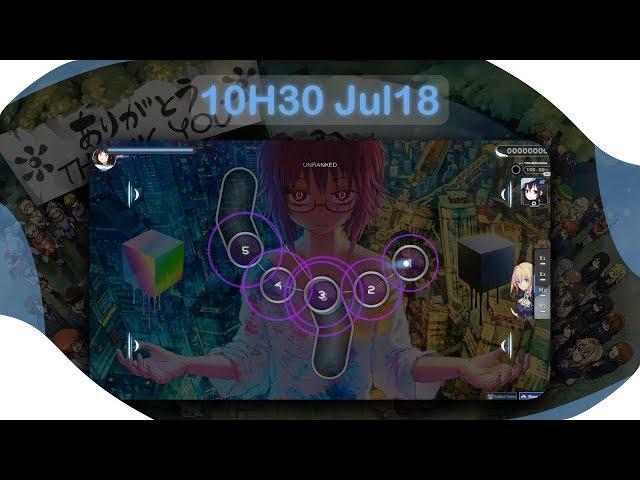 osu! skin review Komori - 10H30 Jul18 '[Arigatou -]' (by DuyKhang-sama)