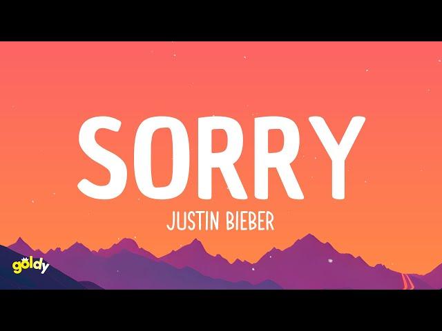 Justin Bieber - Sorry (Lyrics)