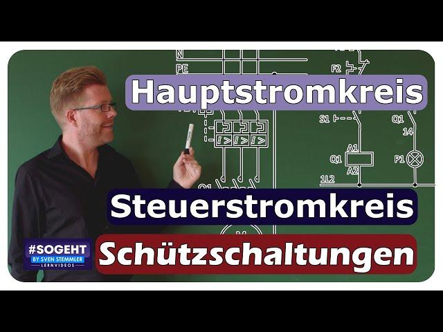 Hauptstromkreis vs. Steuerstromkreis & Warum das Trennen sinnvoll ist.