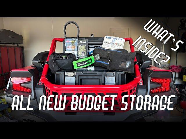 New Budget Friendly UTV Storage Box and Gear