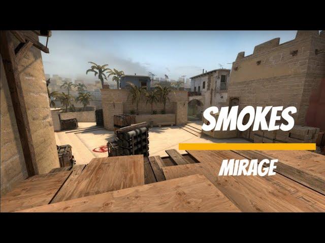 Mirage Smokes (64 Tick) CS:GO