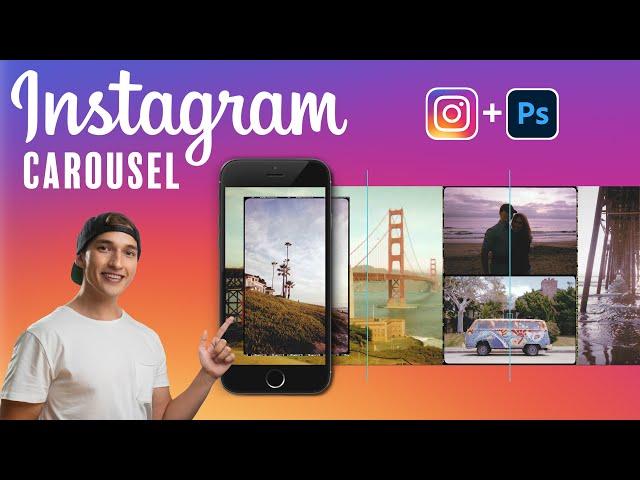 HOW TO CREATE A SEAMLESS INSTAGRAM CAROUSEL IN PHOTOSHOP