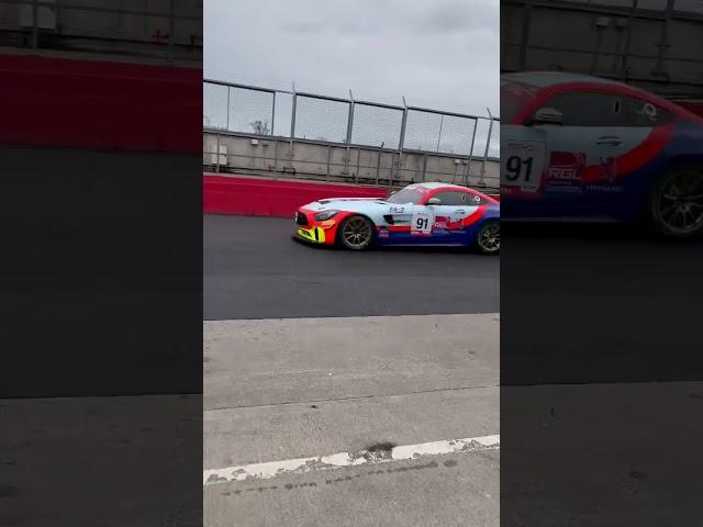 Mercedes AMG GT4 race car #shorts