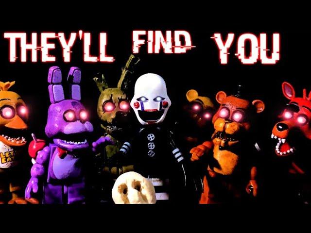 ️ FNAF SONG "They'll Find You" [Five Night's At Freddy's LEGO |  Griffinilla/Fandroid] ️