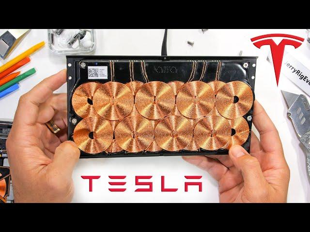 The New Tesla Wireless Charger is AMAZING