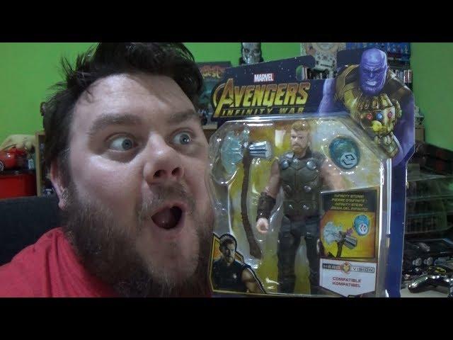 Marvel Avengers Infinity War THOR Hasbro Hero Vision Action Figure Review