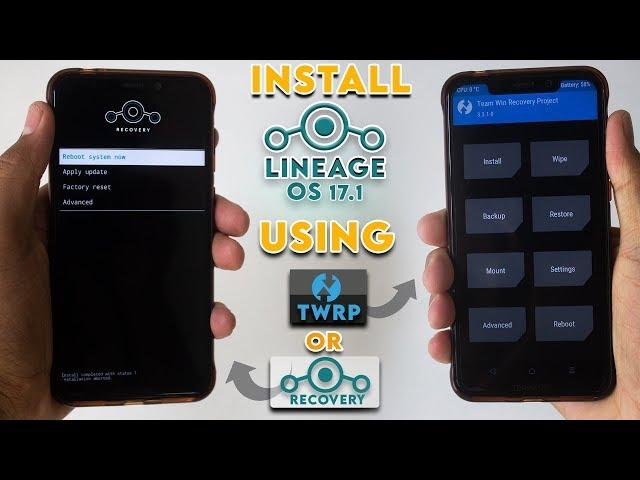 INSTALL LINEAGE OS 17.1 USING LINEAGE RECOVERY TOOL OR TWRP Feat. MOTO ONE POWER | EASIEST WAY 