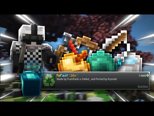 ReFault 16x by InkKat and FramPacks | MCPE PVP TEXTURE PACK