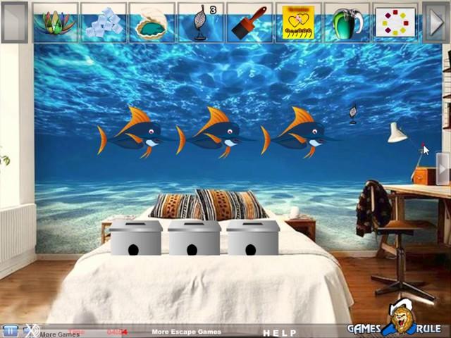 Aqua Fantasy House Escape video walkthrough | Games2rule