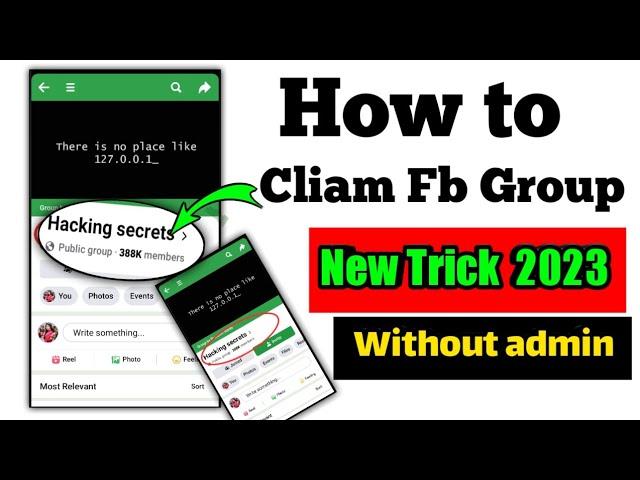 How To Claim Fb Group Without Admin 2023 || Become Admin Of Any Facebook group New Trick ( 2023 )