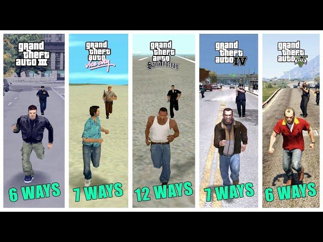 This is how we can Escape Cops in GTA !!