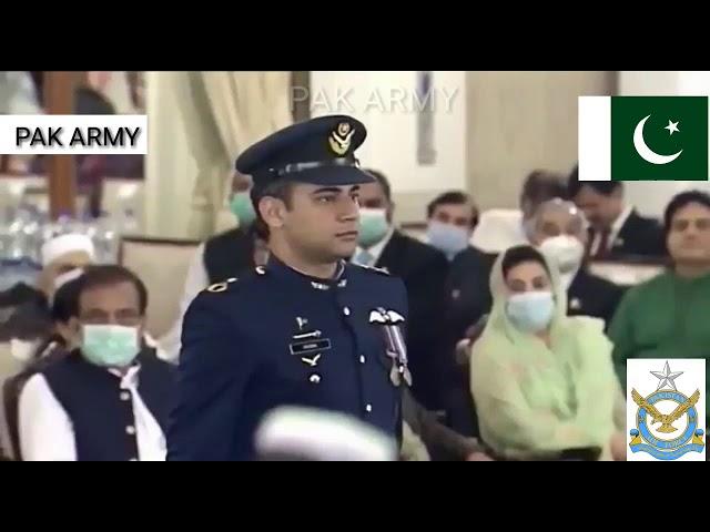 Tamgha-e-Jur'at | Pakistan Air Force | Wing Commander Hassan Siddiqui