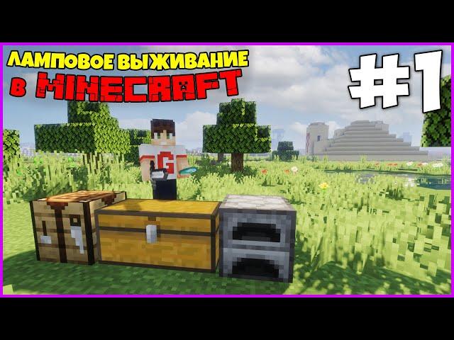 ЛАМПОВОЕ ВЫЖИВАНИЕ: САМОЕ НАЧАЛО / Майнкрафт #1 серия