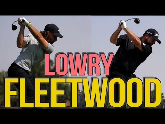 Tommy Fleetwood & Shane Lowry Slow Motion Golf Swings