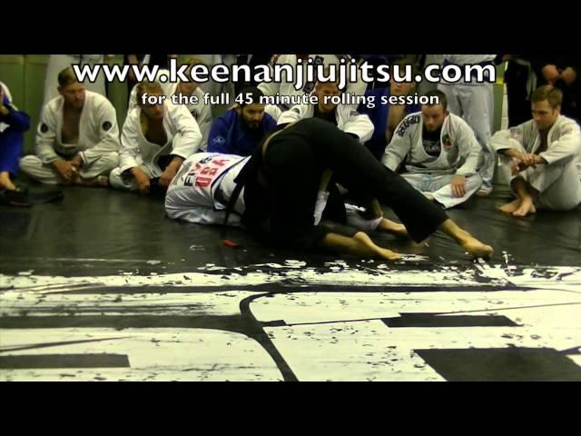 Keenan Cornelius Rolls with 7 black belts no rest.