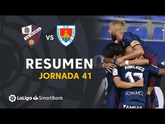 Highlights SD Huesca vs CD Numancia (3-0)