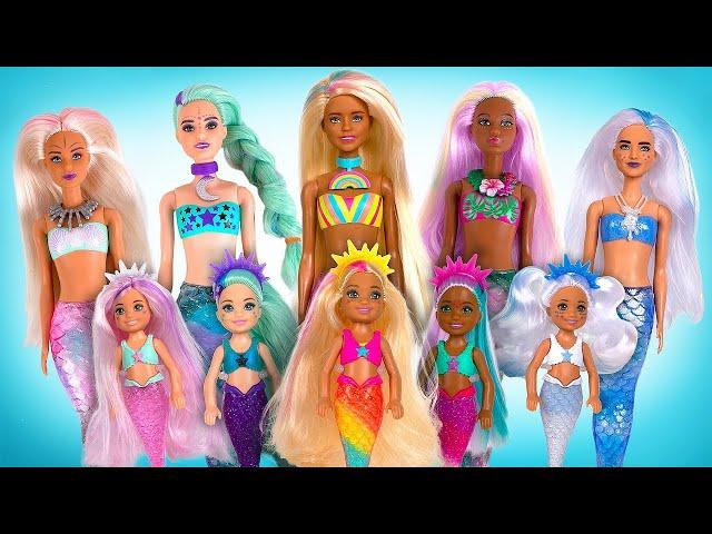 Dolls Color Reveal: Transform The Mermaids With Water! ‍️