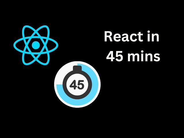 React crash course for beginners