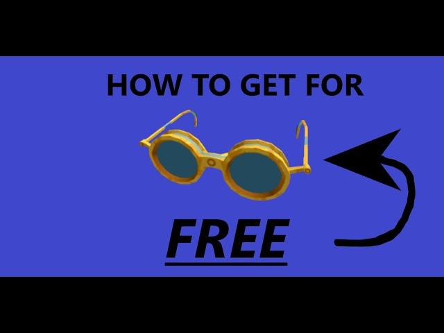 Free Accessory! How To Get the BFC Gold Opera Glasses! (The Fashion Awards 2021 Roblox Event)