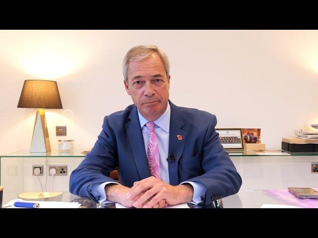 Farage gives update after Southport terrorism charges.