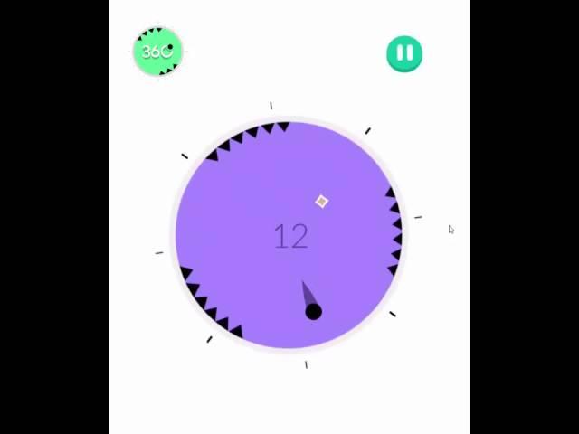 Whirling 360 Degree Spiky Surprise