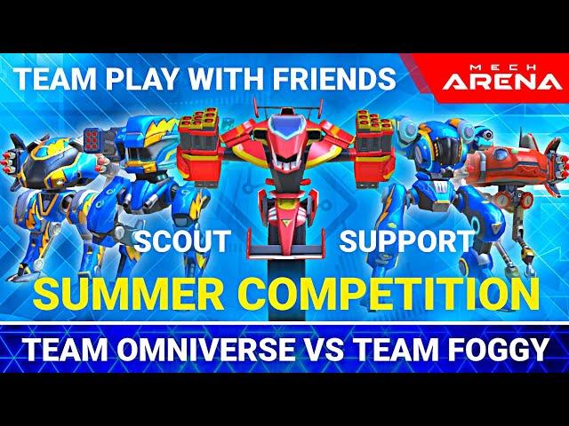 Omniverse Vs Foggy - Summer Competition - Round 1 - Mech Arena Robot Showdown