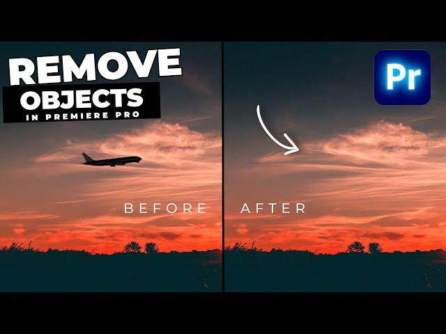 How To REMOVE Objects From VIDEO In Premiere Pro