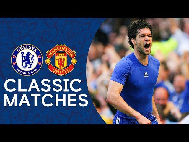 Chelsea 2-1 Man Utd - 2007/8 - Ballack Blows Title Race Wide Open | EXTENDED Highlights | Chelsea FC